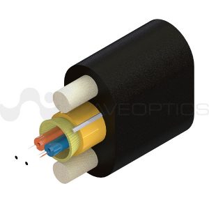 Render Image of Flat Drop Indoor Outdoor Dual Cable