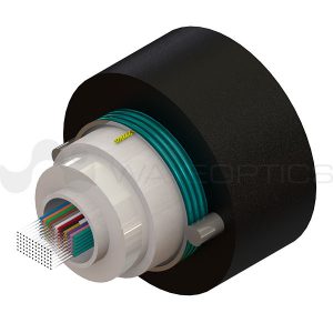 Central-Loose-Tube-Single-Armored-Flat-Ribbon-Cable-Dry Waveoptics