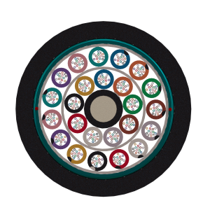 Loose-Tube-Single-Armored-Single-Jacket-Cable-288-Frontal