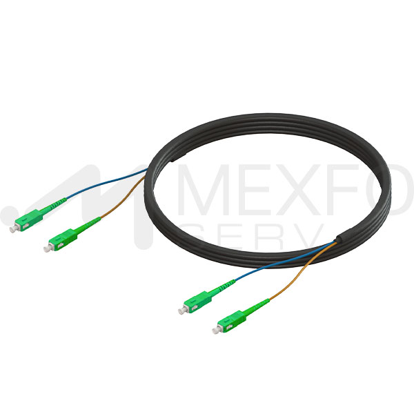 2-Core-Flat-Drop-Fiber-Optic-Jumper Mexfoderv