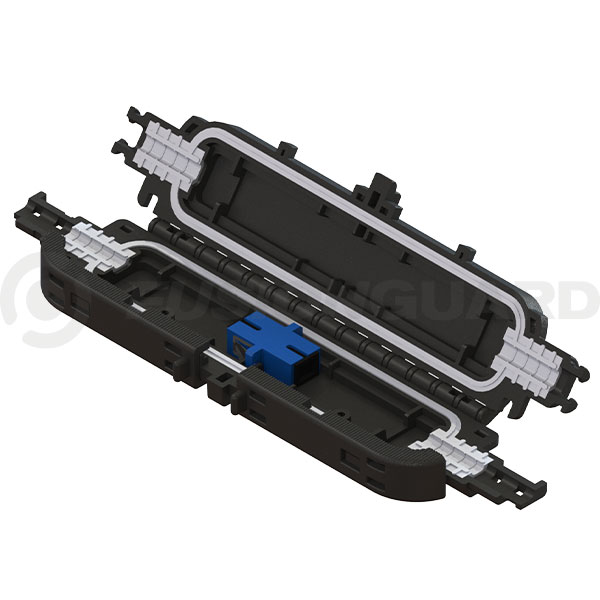 In-line-Fiber-Micro-Flat-Drop-Cable-Repair-Splice-Closure Fusionguard