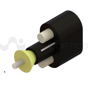 Flat-Drop-Indoor-Outdoor-Simplex-Cable-White