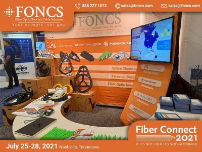 FONCS booth Fiber Connect 2021